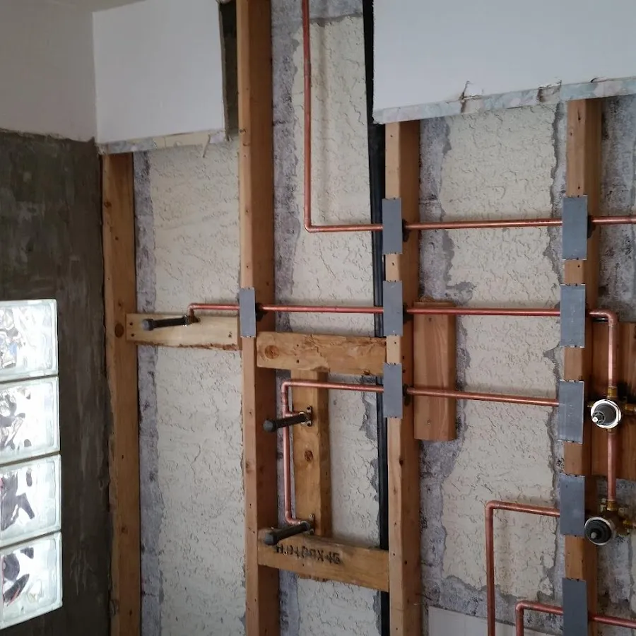 Copper pipe installation for Burst Pipe Repair in North Coventry