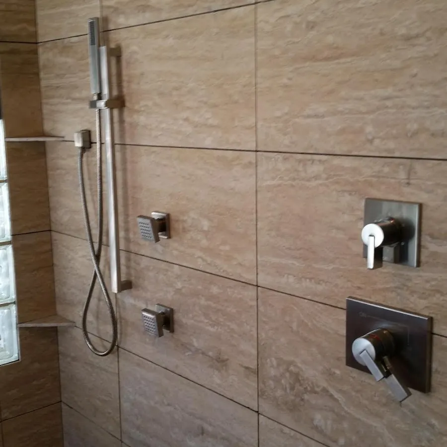 Shower fixture installation for Frozen Pipe Repair in North Coventry